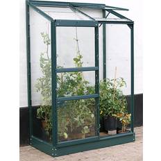 Väggväxthus Vitavia Ida 0.9m² Aluminium Polycarbonate