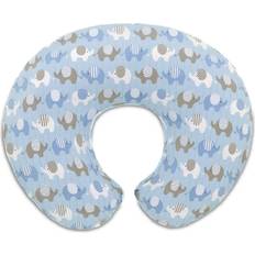 Nursing/Pregnancy Pillow Cover Chicco Boppy Slipcover Blue Elephants