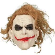 Hisab Joker Mask Latex med hår