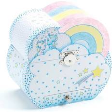 Smykkeopbevaringer Djeco Jewelry Box with Music Unicorn
