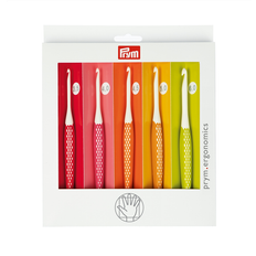 Filati e Forniture per Lavori a Maglia Prym Ergonomics Crochet Needle Set 3.5-6.0cm