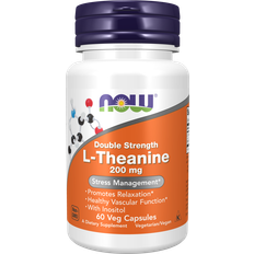 Aminosyror Now Foods Double Strength L-Theanine 200mg 60 st