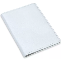 Passport Covers Royce RFID-Blocking Leather Passport Case - Silver