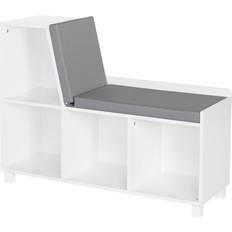 Storage Benches RiverRidge Kids Book Nook Storage Bench with Cubbies