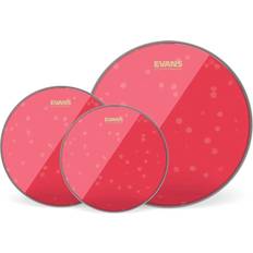 D'Addario Evans Hydraulic Red Fusion Pack 10 in 12 in 14 in 14 in UV1 Snare Batter
