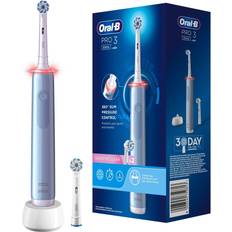 Braun Eltandborstar Braun Pro 3 3000 Sensitive Clean + 2 Brush Heads