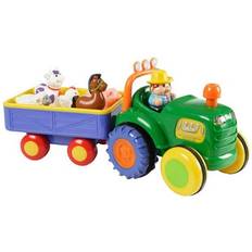 Traktorer Happy Baby Farm Tractor with Trailer