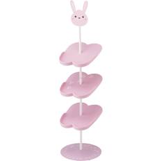 Organizzazioni a Parete Yamazaki Home Bambino Scarpiera Lega di Acciaio e Plastica Rosa