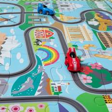Gulvpuslespill Melissa & Doug Race Around the World Tracks 48 Pieces