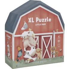 Gulvpuslespill Little Dutch Little Farm 42 Pieces