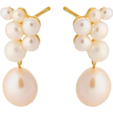 Øreringe Pernille Corydon Ocean Treasure Earsticks - Guld/Perle