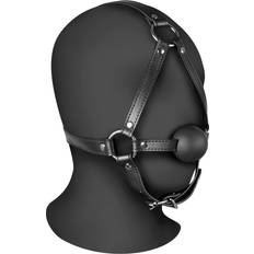 Gags Sexleksaker Ouch! Xtreme Head Harness with Solid Ball Gag