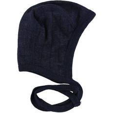 Huer Børnetøj Joha Baby Hat Wool/Silk- Marine (95518-185-413)