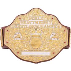 Sports Fan Products WWE Authentic WWE Big Gold World Heavyweight Championship Replica Title Belt