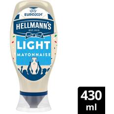 Sports Fan Products Hellmann's UEFA Euro 2024 Light Mayonnaise Squeezy 430ml