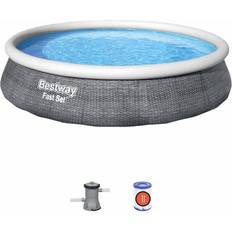 Aufblasbare Pools Bestway Fast Set Pool Set 3.96x0.84m