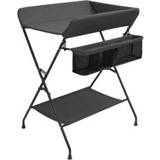 Cambiadores vidaXL Mesa Cambiadora Hierro Gris Antracita