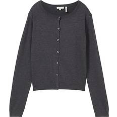 Tom Tailor Basic Cardigan - Evident Anthracite Melange