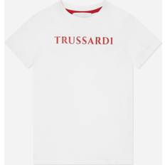 T-shirts Trussardi Ankis Logo T-Shirt - White