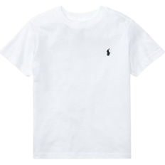 T-paidat Polo Ralph Lauren Boy's Jersey Crewneck T-shirt - White