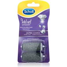Hornhautentferner-Nachfüllpacks Scholl Velvet Smooth Replacement Head for Electric Foot File Ultra Coarse 2-pack