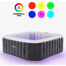 Vasche Idromassaggio Gonfiabili Arebos Vasca Idromassaggio Gonfiabile Spa Pool Tenerife with LED