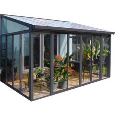 Lean-to Greenhouses Palram San Remo 12.75m² Aluminum Acrylic
