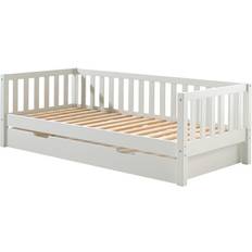 Lits Extensibles Vipack European Single Drawer Bed Frames with Trundle 38.5x83.1"