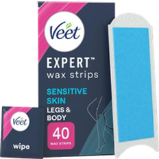 Waxes Veet Expert Wax Strips Legs Body 40 x 40
