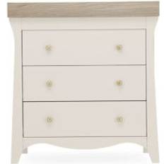 Dressers Kid's Room CuddleCo CuddleCo Clara Chest Changer Cashmere Ash