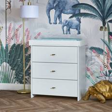 Dressers Kid's Room OBaby Evie Changing Unit White