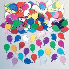 Latex Balloons Amscan Embossed Metallic Multi Colour Balloon Confetti 14g