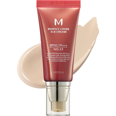Make-up Grundierungen Missha M Perfect Cover BB Cream SPF42 PA+++ #23 Natural Beige 50ml