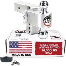 Hitch Balls Weigh Safe Weigh Safe Adjustable Trailer Hitch Ball Mount 4 in