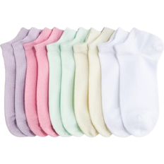 Lastenvaatteet H&M Ankle Socks 10-pack - Light Yellow/Light Purple (1260277004)