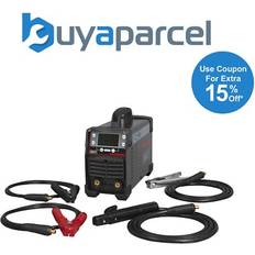 Welds Sealey MW160BC MMA/ARC Inverter Welder 160A Battery Charger Starter 200A 230V