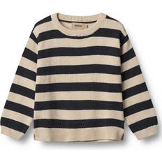 Knitted Sweaters Wheat Kids' Morgan Knitted Jumper - Navy