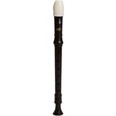 Recorders Canto One-Piece Translucent Soprano Recorder with Baroque Fingering Transparent Purple