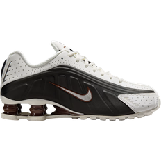 Nike Unisexo Zapatillas de Running Nike Shox R4 W - Sail/Black/Fauna Brown