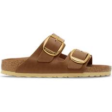 Sko Birkenstock Arizona Big Buckle Oiled Leather - Cognac