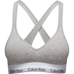 Calvin Klein Modern Cotton Bralette - Grey Heather