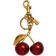 Coach Cherry Keychain Bag Charm - Red Apple